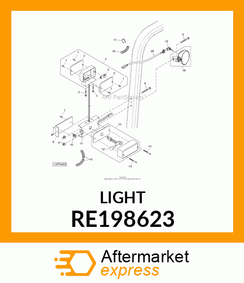 FLOODLAMP RE198623