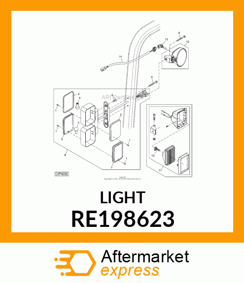 FLOODLAMP RE198623