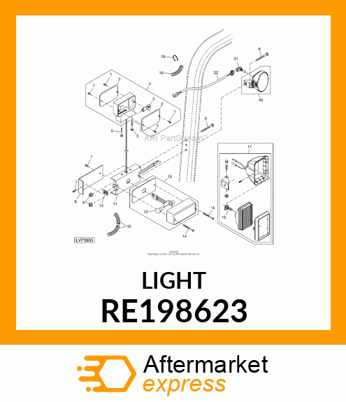 FLOODLAMP RE198623