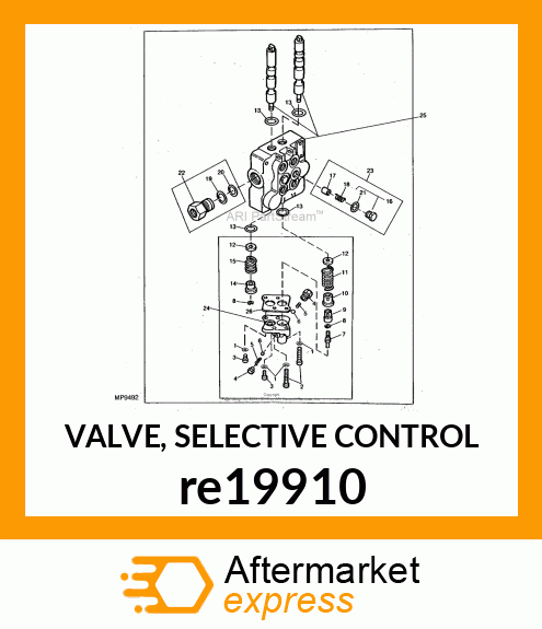 VALVE, SELECTIVE CONTROL re19910