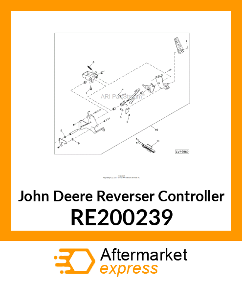 REVERSER CONTROLLER, REVERSER CONTR RE200239