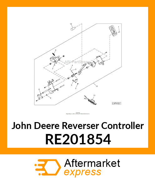 REVERSER CONTROLLER, REVERSER CONTR RE201854