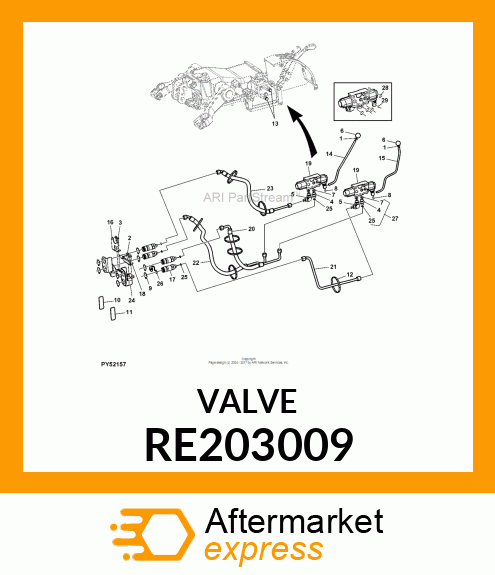 SELECTIVE CONTROL VALVE RE203009