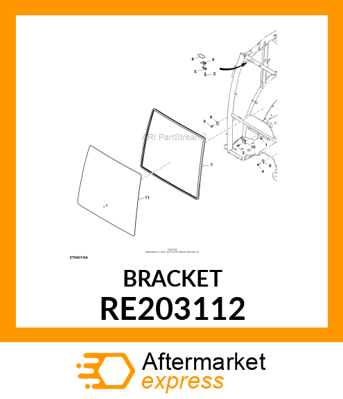 BRACKET RE203112