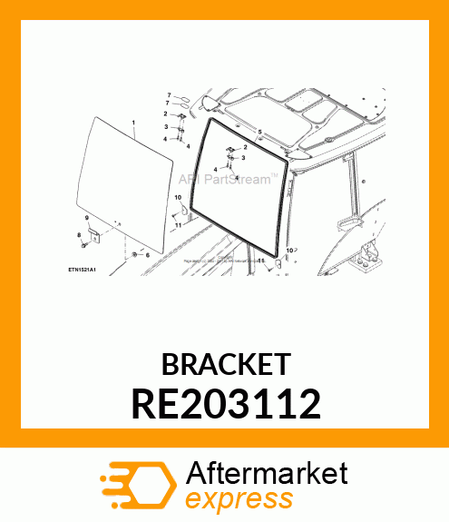 BRACKET RE203112