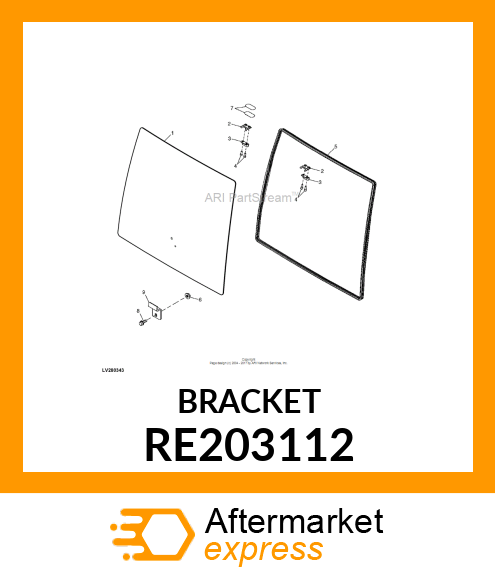 BRACKET RE203112