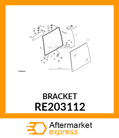 BRACKET RE203112