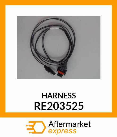 WIRING HARNESS, WORK LAMP RE203525