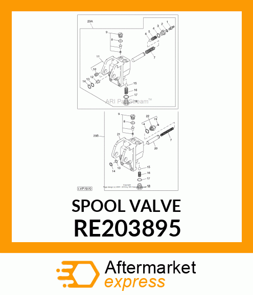 Spool Valve RE203895