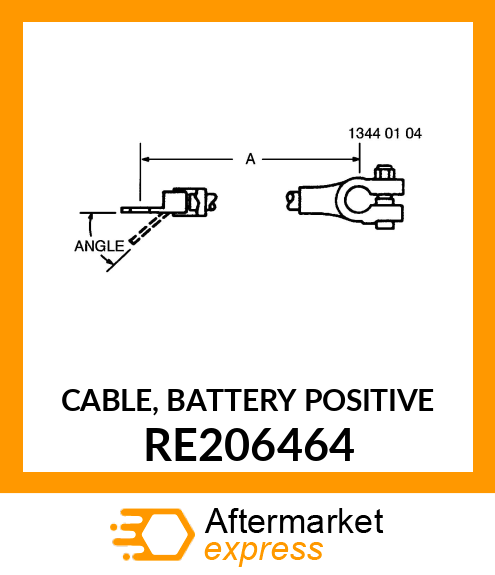 CABLE, BATTERY POSITIVE RE206464