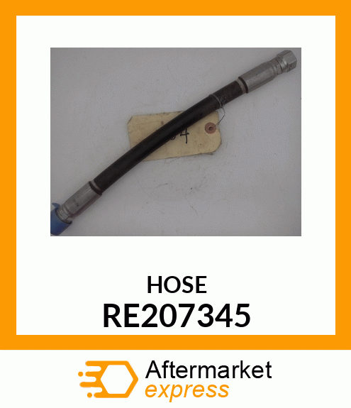 HYDRAULIC HOSE, STEERING RE207345