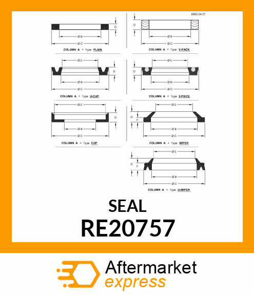 SEAL, BUFFER RE20757