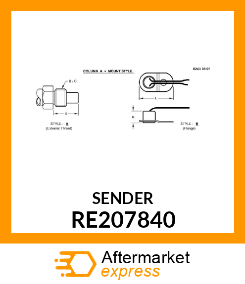 SWITCH ASSY RE207840