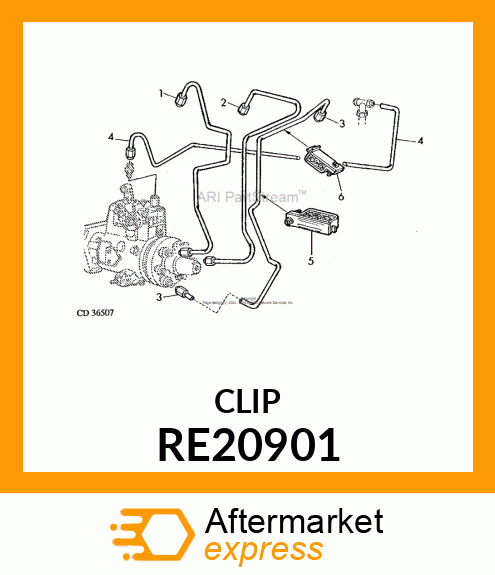 CLAMP RE20901