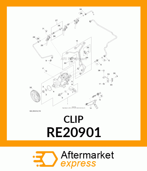 CLAMP RE20901