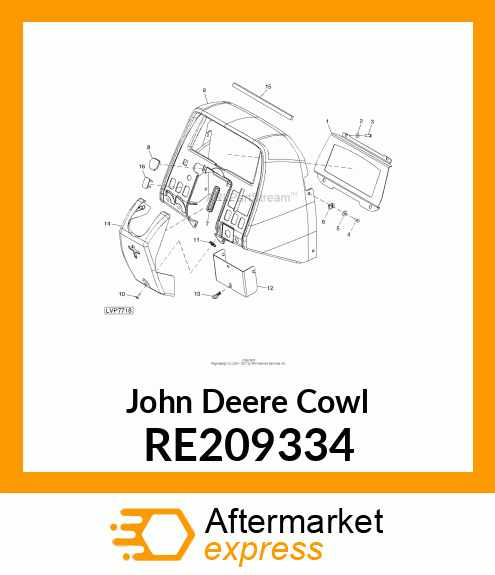 COWL, MERIT CAB RE209334