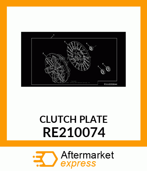 CLUTCH DISK RE210074