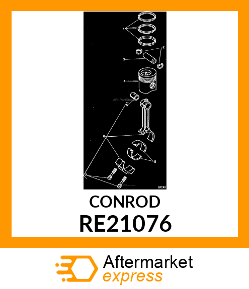 ROD CONNECTING RE21076