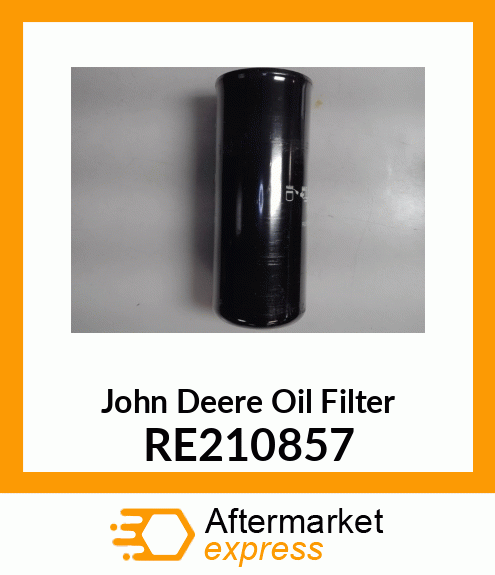 OIL FILTER, 5 X 11.6 OIL FILTER RE210857