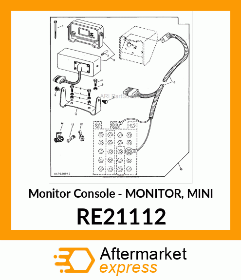 Monitor Console - MONITOR, MINI RE21112