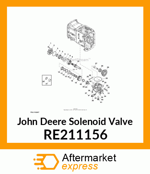 SOLENOID VALVE, VALVE,3 RE211156