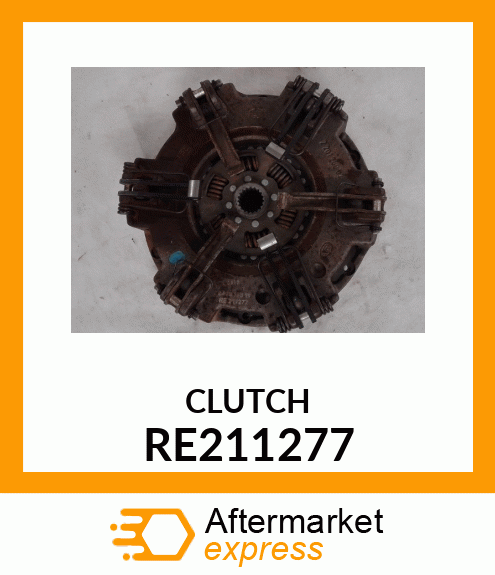 CLUTCH, DOUBLE RE211277