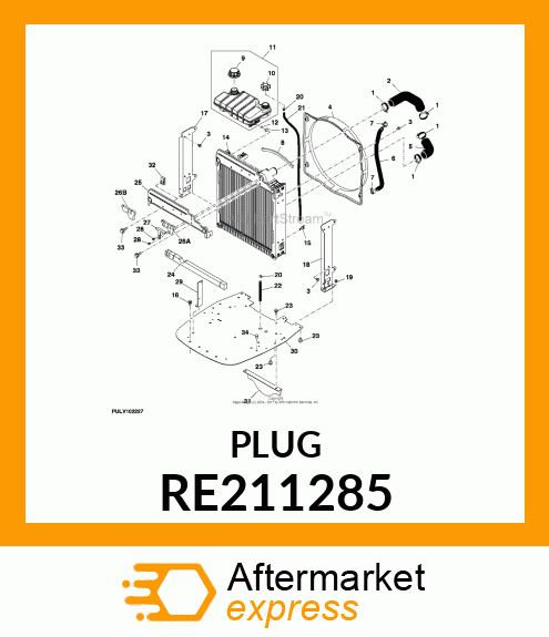 DRAIN PLUG RE211285