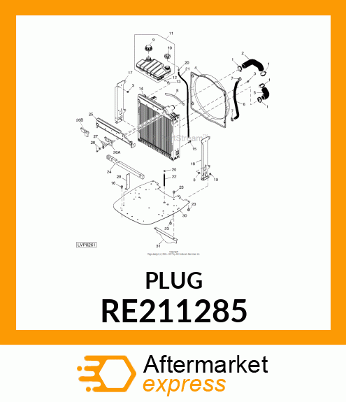 DRAIN PLUG RE211285