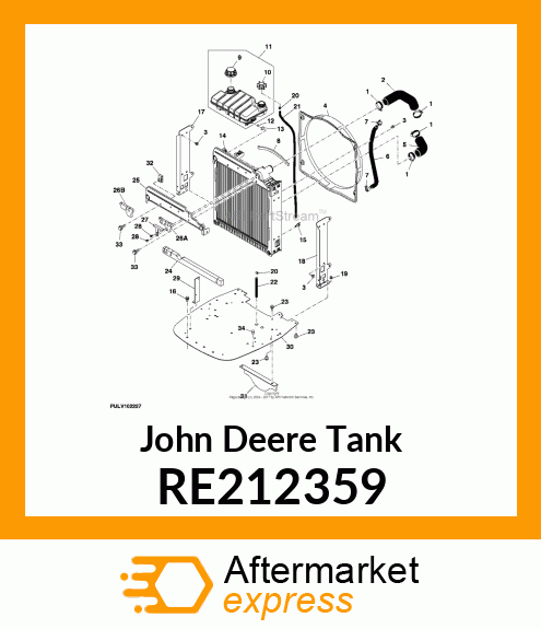 TANK, AUXILIARY PRESSURE RE212359