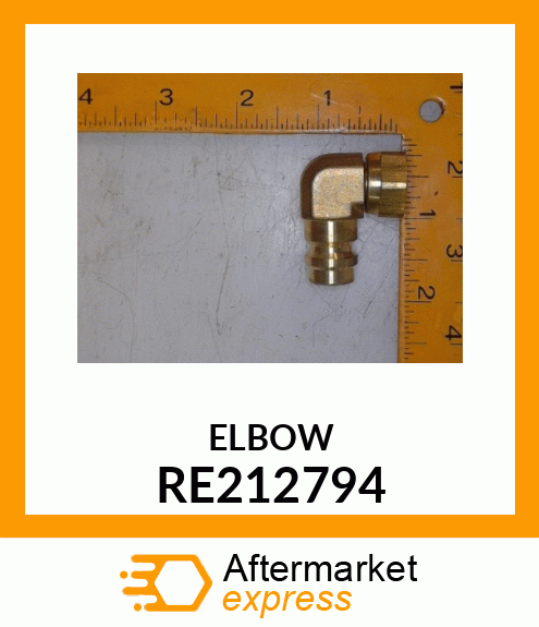 ELBOW FITTING, ASSEMBLY, AC RE212794