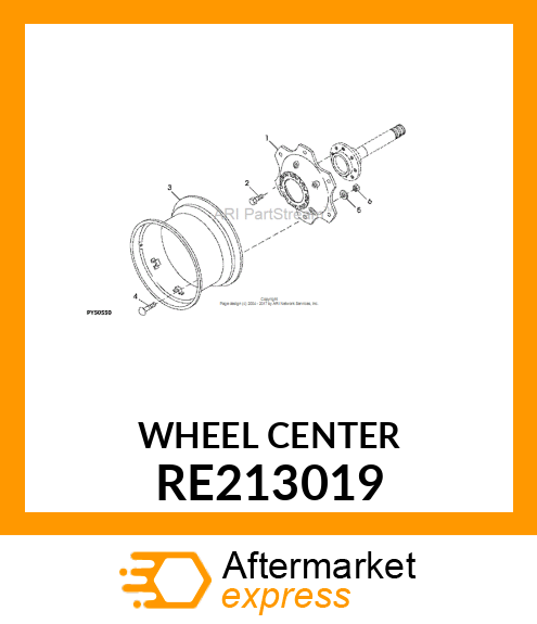 WHEEL CENTER RE213019