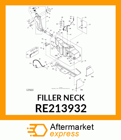 FILLER NECK RE213932