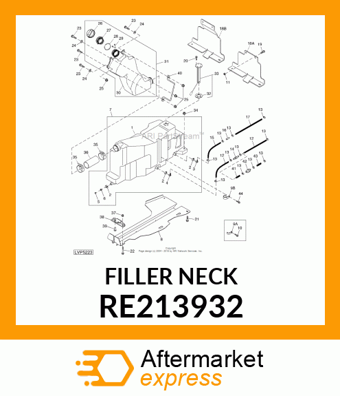 FILLER NECK RE213932