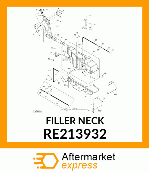 FILLER NECK RE213932