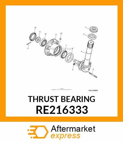 THRUST BEARING RE216333