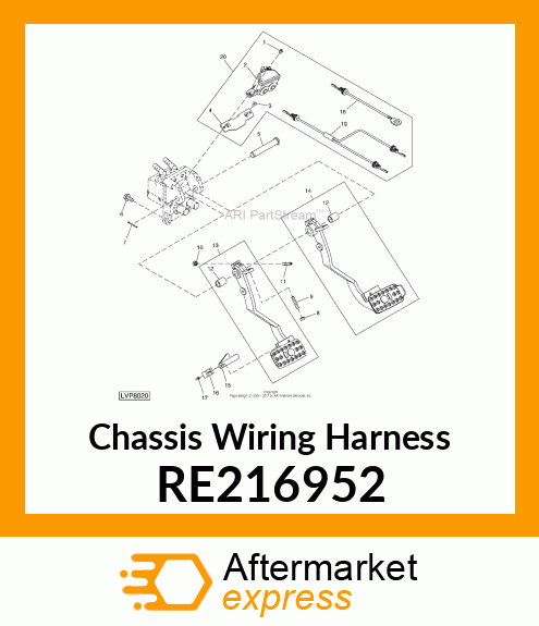 Chassis Wiring Harness RE216952