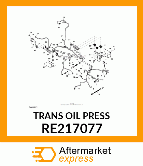 TRANS OIL PRESSURE SENSOR, TRANS OI RE217077