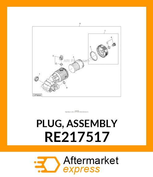 PLUG, ASSEMBLY RE217517