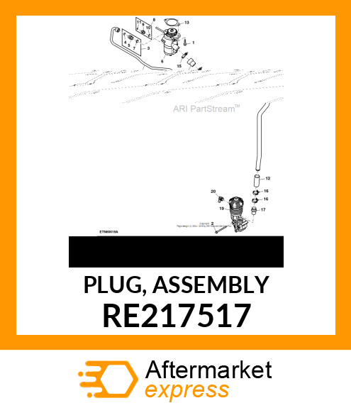 PLUG, ASSEMBLY RE217517