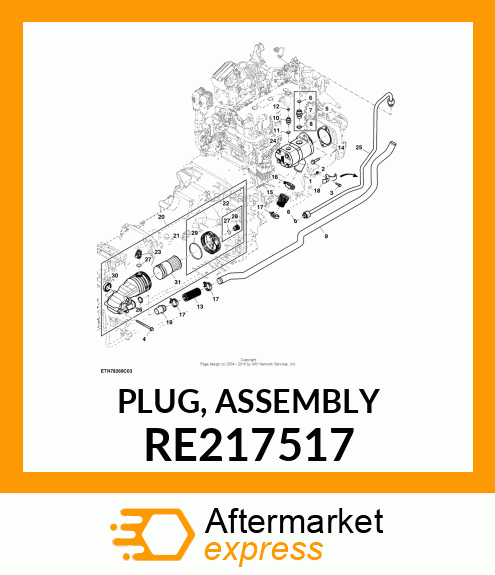 PLUG, ASSEMBLY RE217517