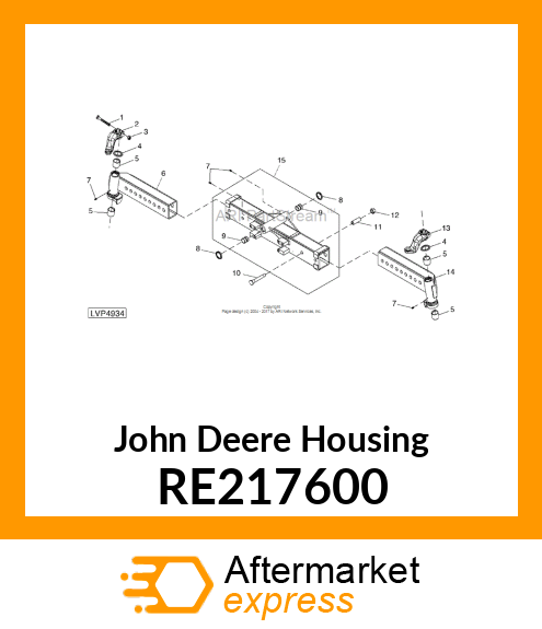 HOUSING, 2WD AXLE RE217600