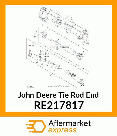 TIE ROD END RE217817