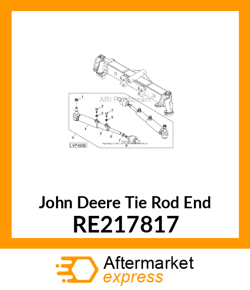 TIE ROD END RE217817