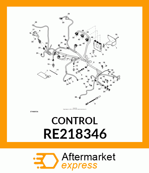 ELECTRONIC CONTROL UNIT, 5000 SERIE RE218346