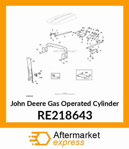 GAS OPERATED CYLINDER RE218643