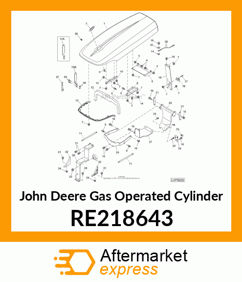 GAS OPERATED CYLINDER RE218643