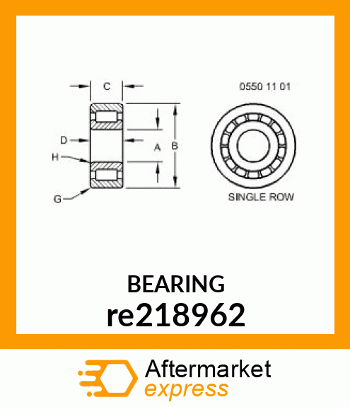 BEARING re218962