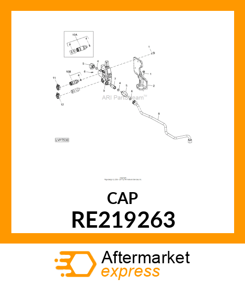 CAP, DUST 1E RE219263