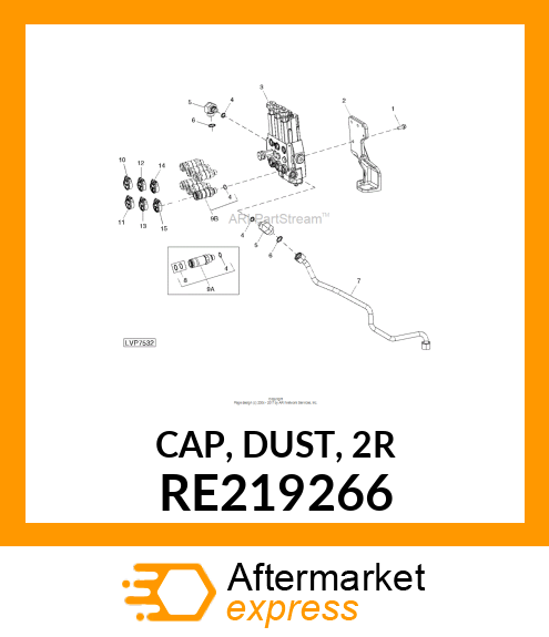 CAP, DUST, 2R RE219266