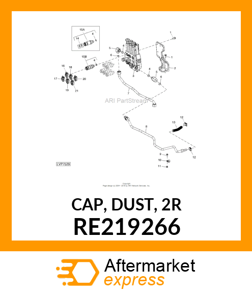 CAP, DUST, 2R RE219266